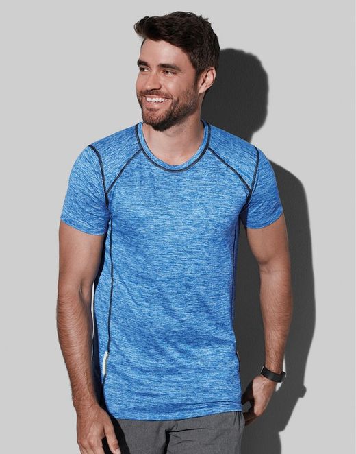 Reflektieren Sie recyceltes Herren-Sport-T-Shirt