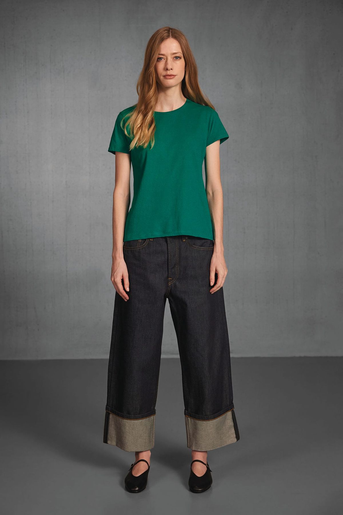 Camiseta #E150 mujer White-L