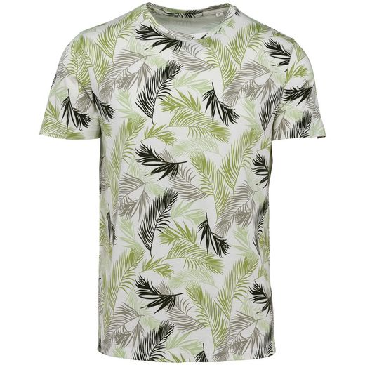 Umweltfreundliches Herren-T-Shirt Tropen-Druck