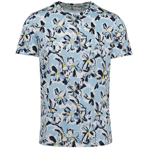 Umweltfreundliches Herren-T-Shirt Tropen-Druck