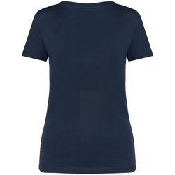 Camiseta ecorresponsable cuello de pico mujer