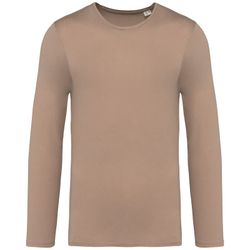 Umweltfreundliches ausgewaschenes Unisex T-Shirt mit langen Ärmeln