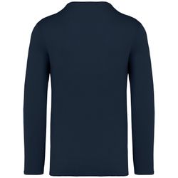 Camiseta ecorresponsable efecto lavado de manga larga unisex