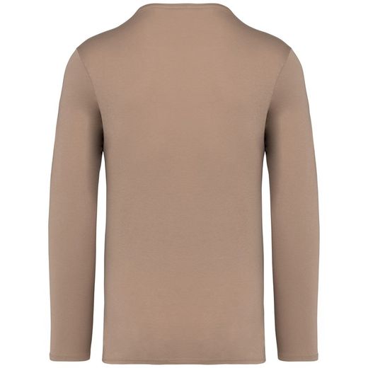 Umweltfreundliches ausgewaschenes Unisex T-Shirt mit langen Ärmeln