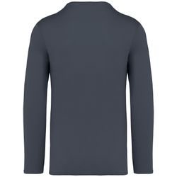 Umweltfreundliches ausgewaschenes Unisex T-Shirt mit langen Ärmeln