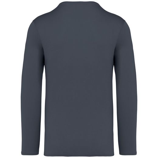 Umweltfreundliches ausgewaschenes Unisex T-Shirt mit langen Ärmeln