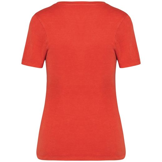 T-shirt donna ecosostenibile slavata