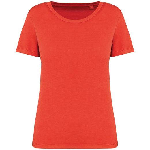 T-shirt donna ecosostenibile slavata