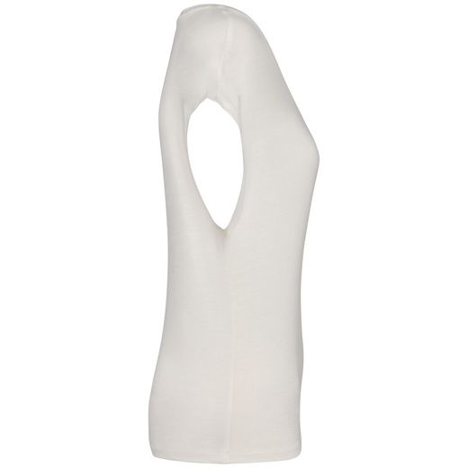 Umweltfreundliches Loose Damen-T-Shirt mit V-Ausschnitt