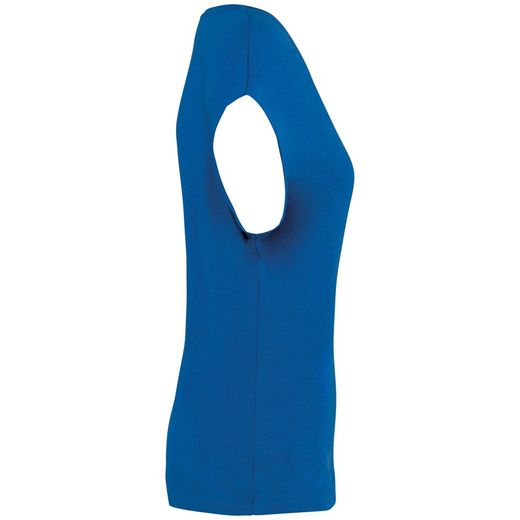 Umweltfreundliches Loose Damen-T-Shirt mit V-Ausschnitt