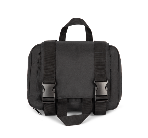 Trousse de toilette recyclée avec double compartiment