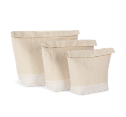 Trousse de toilette recyclée avec double compartiment