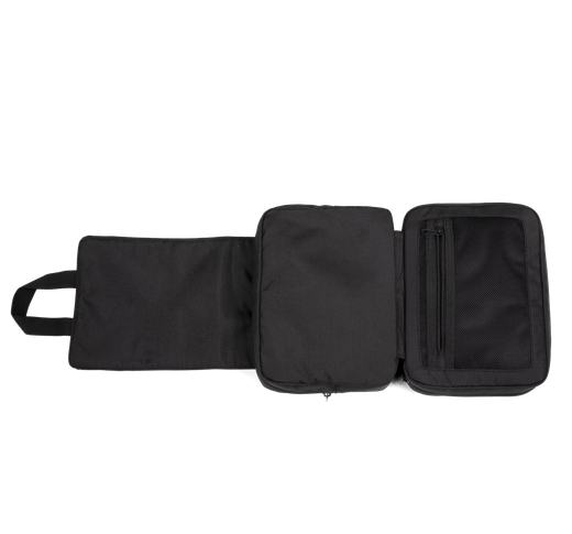 Trousse de toilette recyclée avec double compartiment