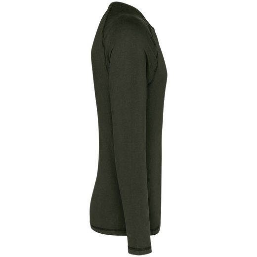 T-shirt raglan uomo ecosostenibile maniche lunghe