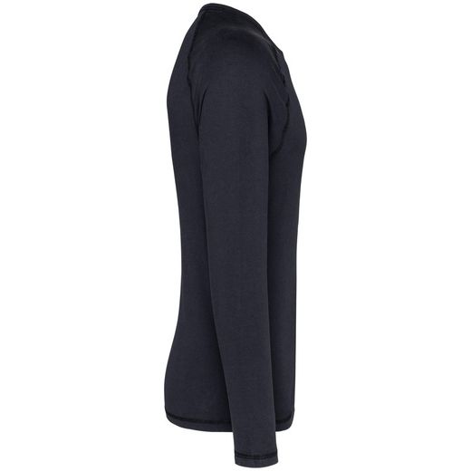 T-shirt raglan uomo ecosostenibile maniche lunghe