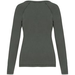 Camiseta ecorresponsable manga larga  raglán mujer