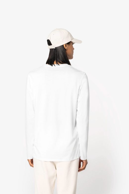 Umweltfreundliches Unisex-T-Shirt mit langen Ärmeln