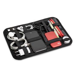 Laptop-Organizer für Kabel und Zubehör