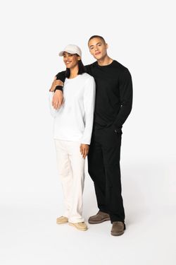 Umweltfreundliches Unisex-T-Shirt mit langen Ärmeln