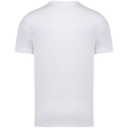 T-shirt slub uomo ecosostenibile con bordi a taglio vivo