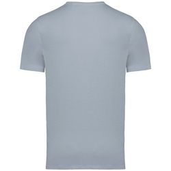 T-shirt slub uomo ecosostenibile con bordi a taglio vivo