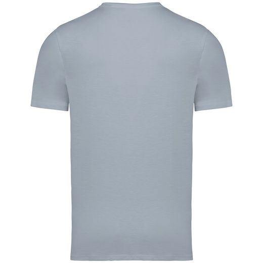 T-shirt slub uomo ecosostenibile con bordi a taglio vivo