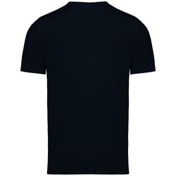 T-shirt slub uomo ecosostenibile con bordi a taglio vivo