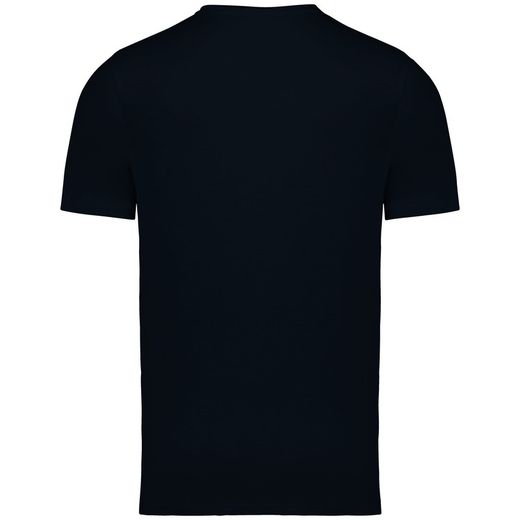 T-shirt slub uomo ecosostenibile con bordi a taglio vivo