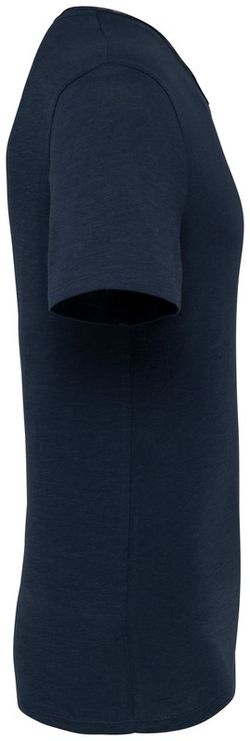 T-shirt slub uomo ecosostenibile con bordi a taglio vivo