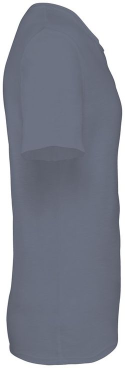 T-shirt slub uomo ecosostenibile con bordi a taglio vivo