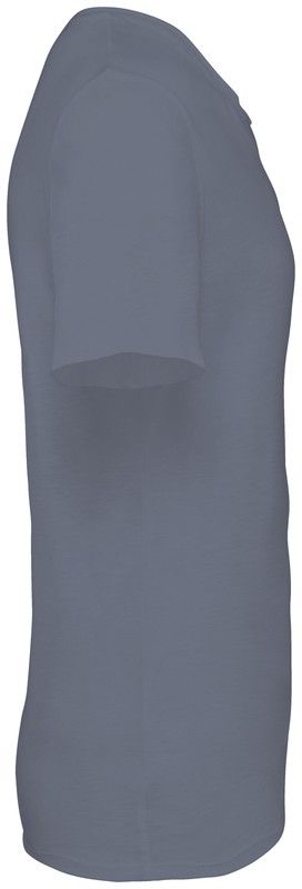 T-shirt slub uomo ecosostenibile con bordi a taglio vivo