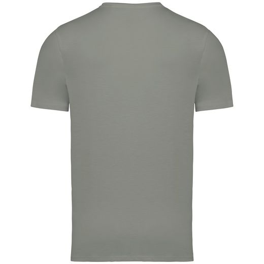 T-shirt slub uomo ecosostenibile con bordi a taglio vivo