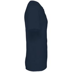 T-shirt slub uomo ecosostenibile con bordi a taglio vivo