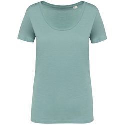 Umweltfreundliches Damen-Slub-T-Shirt