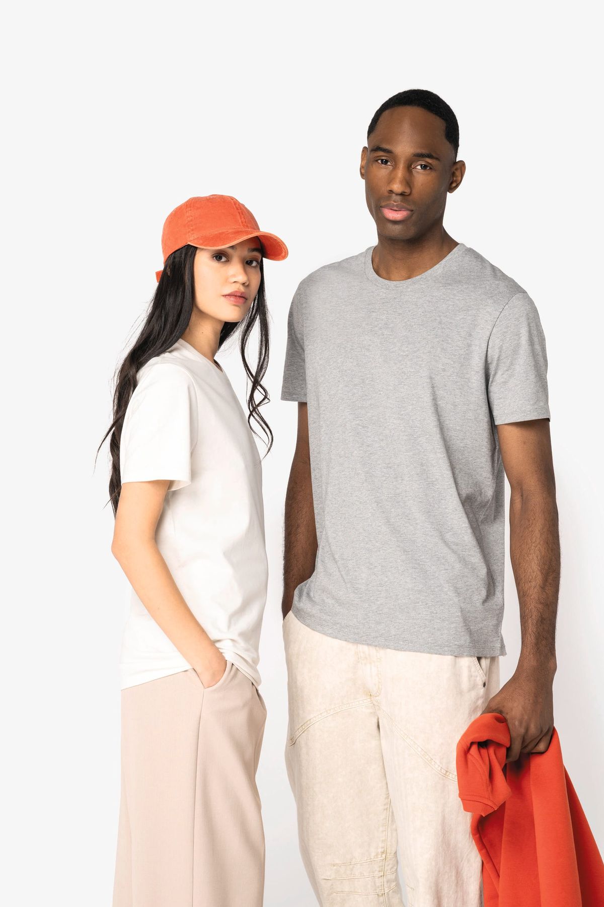 Camiseta ecorresponsable unisex Moon Grey Heather-3XL