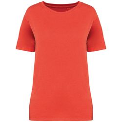 Eco-friendly ladies' washed effect t-shirt