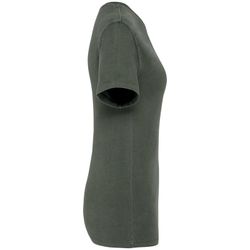 Eco-friendly ladies' washed effect t-shirt