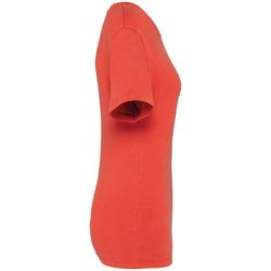 Eco-friendly ladies' washed effect t-shirt