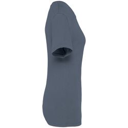 Eco-friendly ladies' washed effect t-shirt