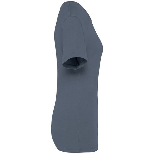 Eco-friendly ladies' washed effect t-shirt