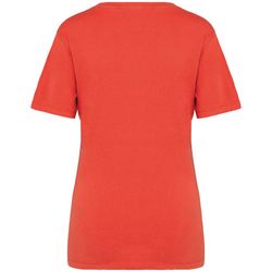 Eco-friendly ladies' washed effect t-shirt
