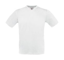 Exaktes T-Shirt mit V-Ausschnitt
