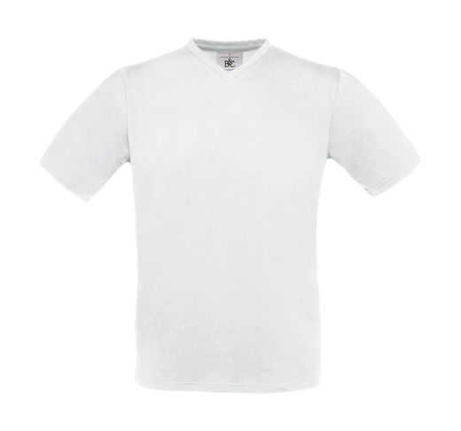 Exaktes T-Shirt mit V-Ausschnitt