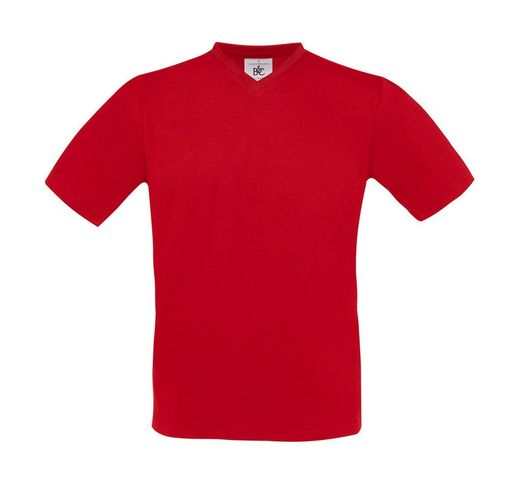 Exaktes T-Shirt mit V-Ausschnitt