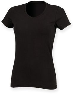 Camiseta Feel Good cuello Pico Mujer