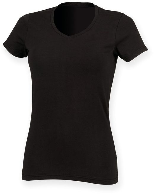 Camiseta Feel Good cuello Pico Mujer