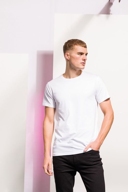 Fühlen Sie sich gut Herren Rundhals-T-Shirt