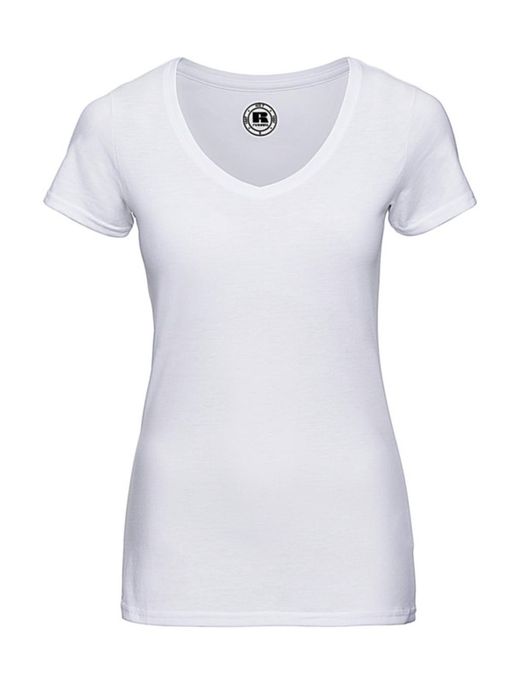 Camiseta HD cuello V mujer — Maxport Vestuario Laboral