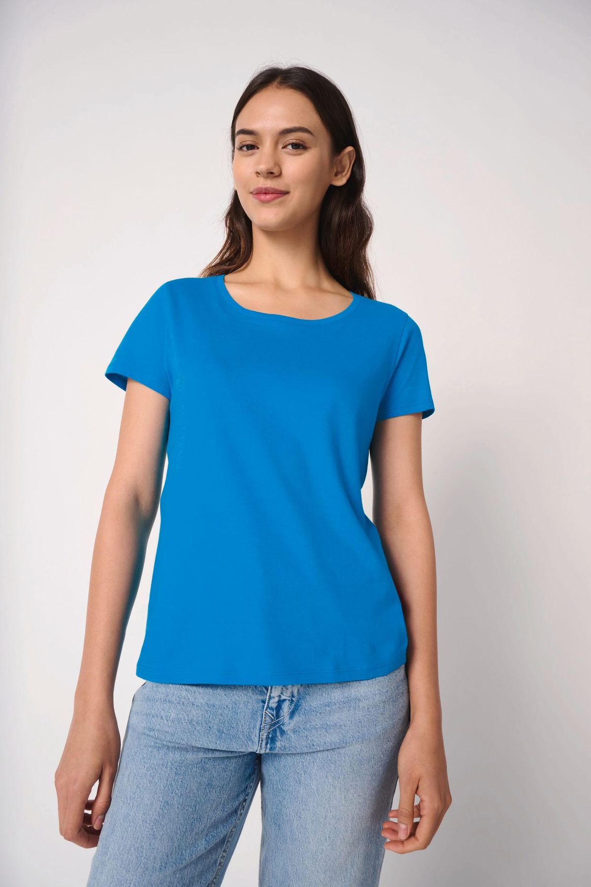 Camiseta iDeal150 mujer Ideal Atoll Blue-3XL