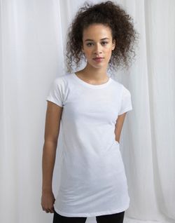 Camiseta larga mujer